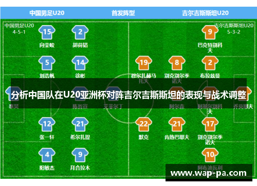 分析中国队在U20亚洲杯对阵吉尔吉斯斯坦的表现与战术调整
