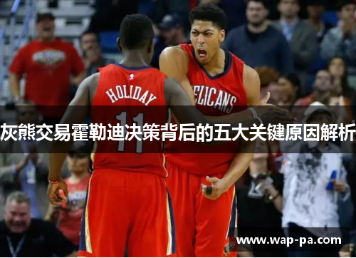 灰熊交易霍勒迪决策背后的五大关键原因解析