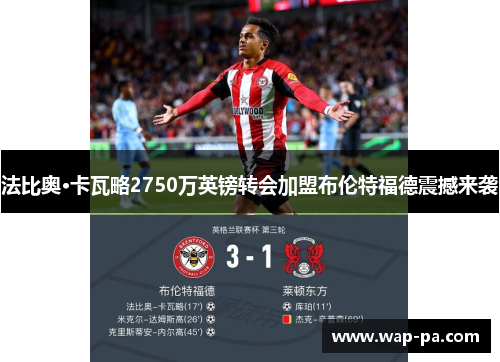 法比奥·卡瓦略2750万英镑转会加盟布伦特福德震撼来袭 法比奥·卡瓦略2750万英镑转会加盟布伦特福德震撼来袭